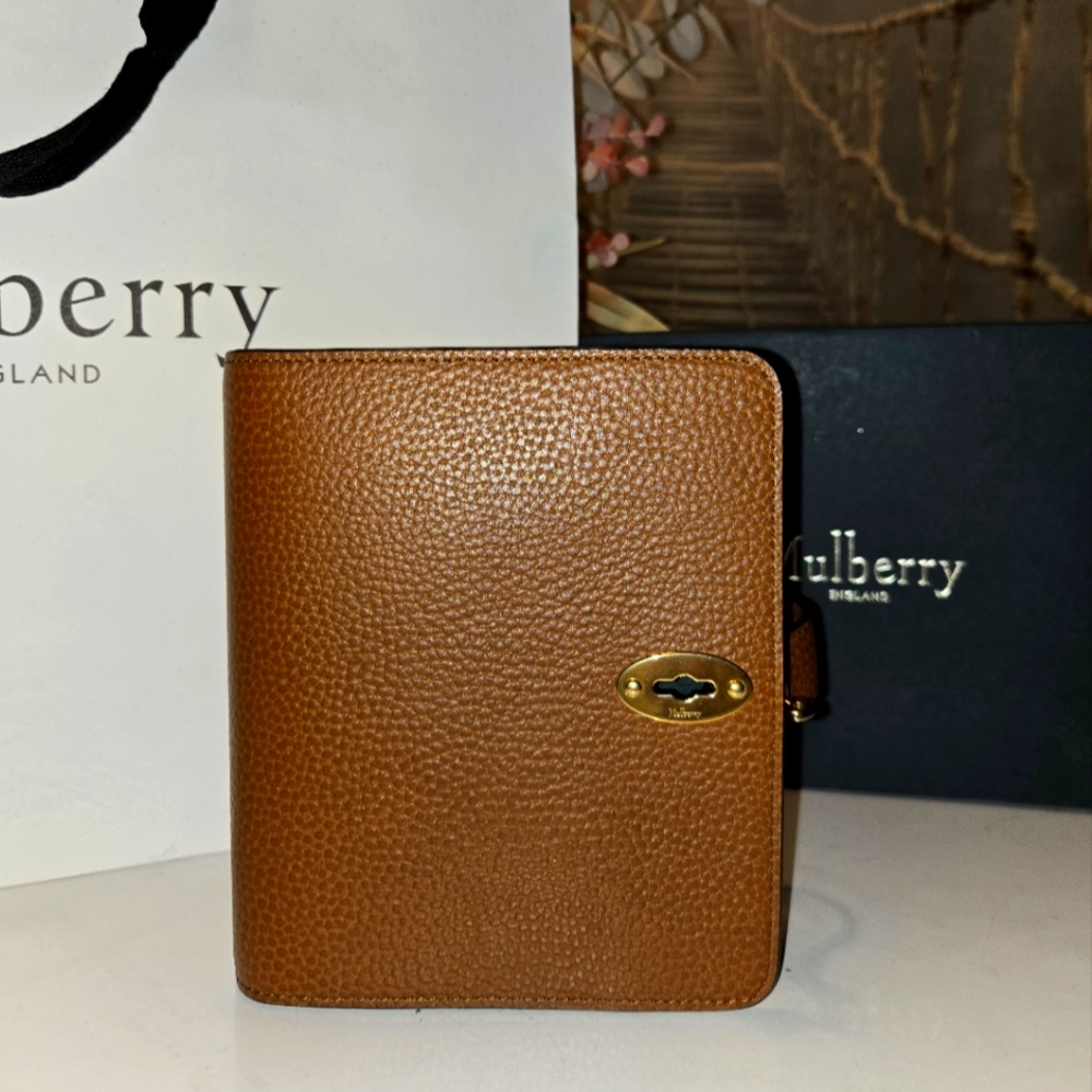 Mulberry Agenda Planner Oak Brown RARE FIND!